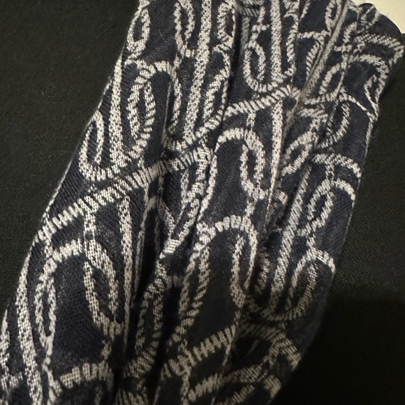 J.Crew Rope Print Nautical Scarf - Picture 2 of 3